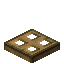 Oak Trapdoor