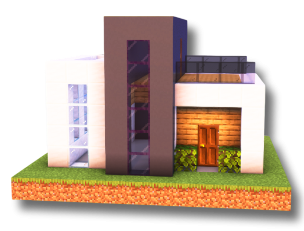 Minecraft 3D building guides