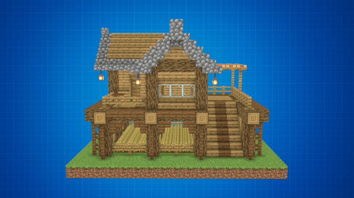 Minecraft 3D building guides