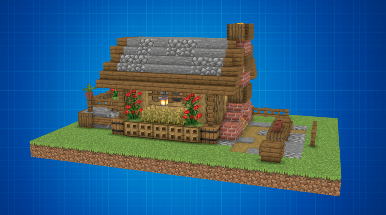 Minecraft starter house guides
