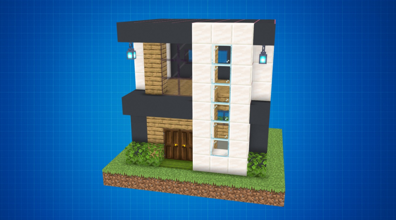 Minecraft Small Modern House