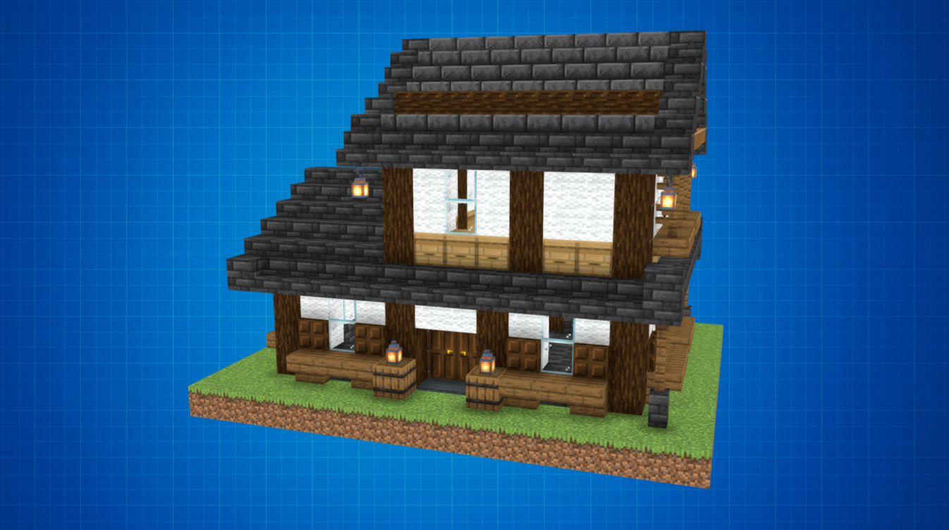 Minecraft Japanese Starter House