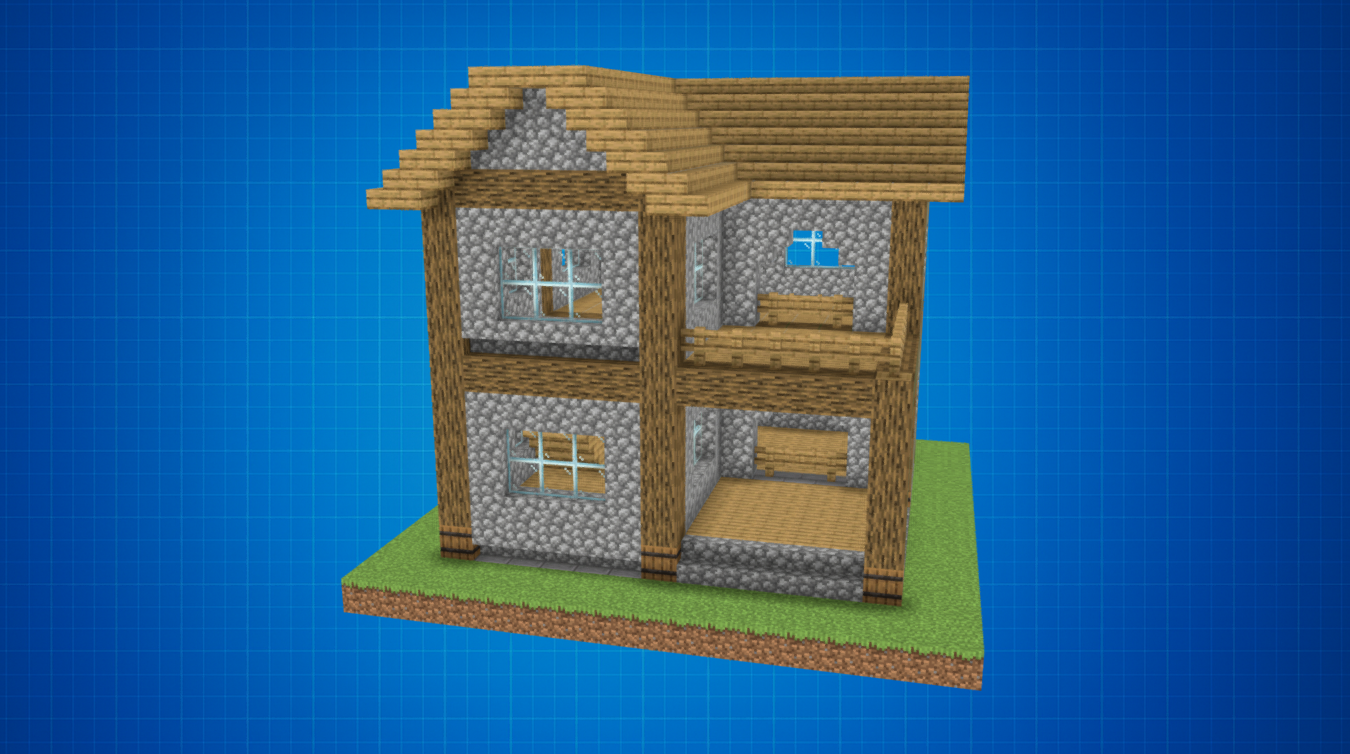 Minecraft Big Trading House