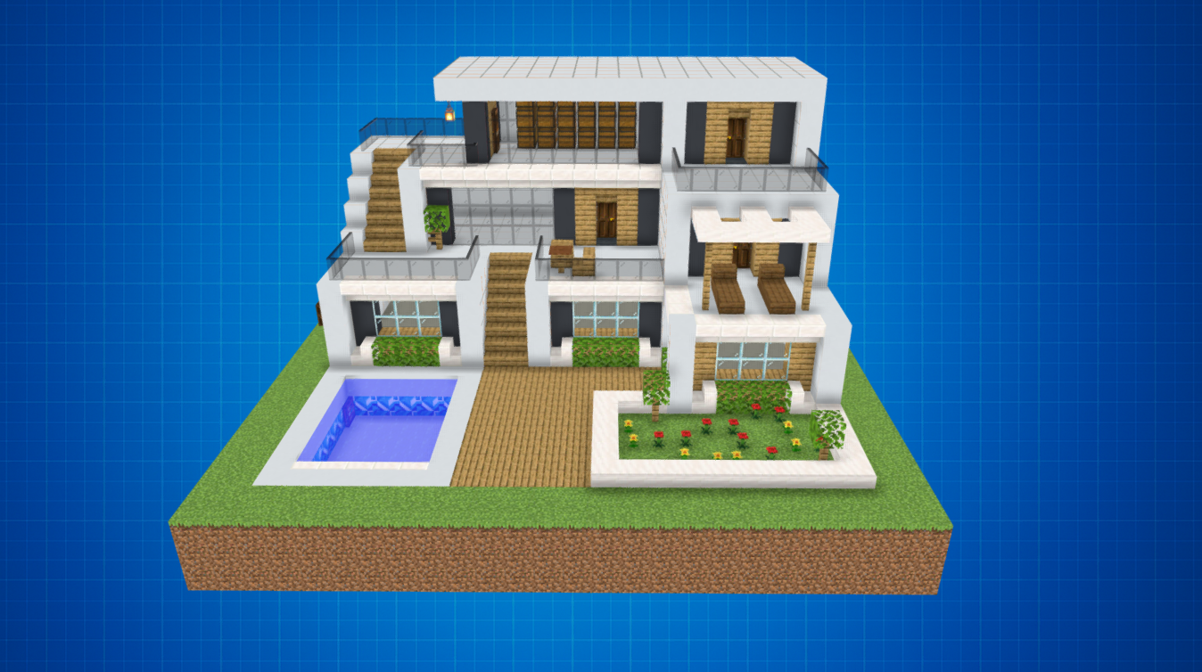 Minecraft 3D building guides