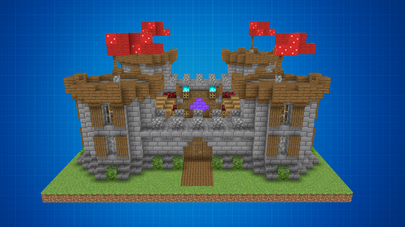 Minecraft 3D building guides